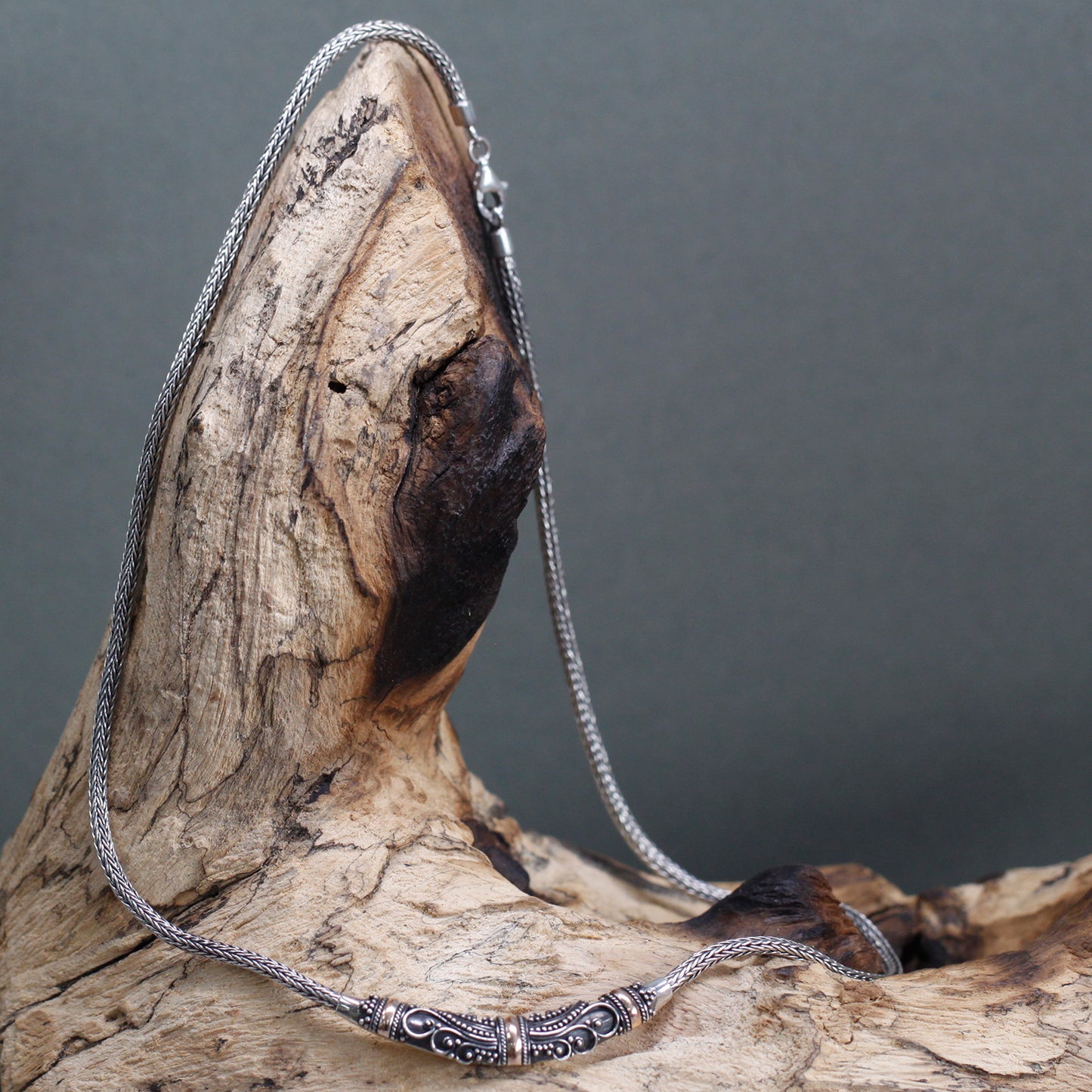 Tribal - Silver & Gold Necklace