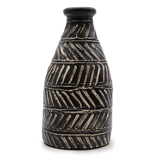 Greek Taper Vase (Chocolate)