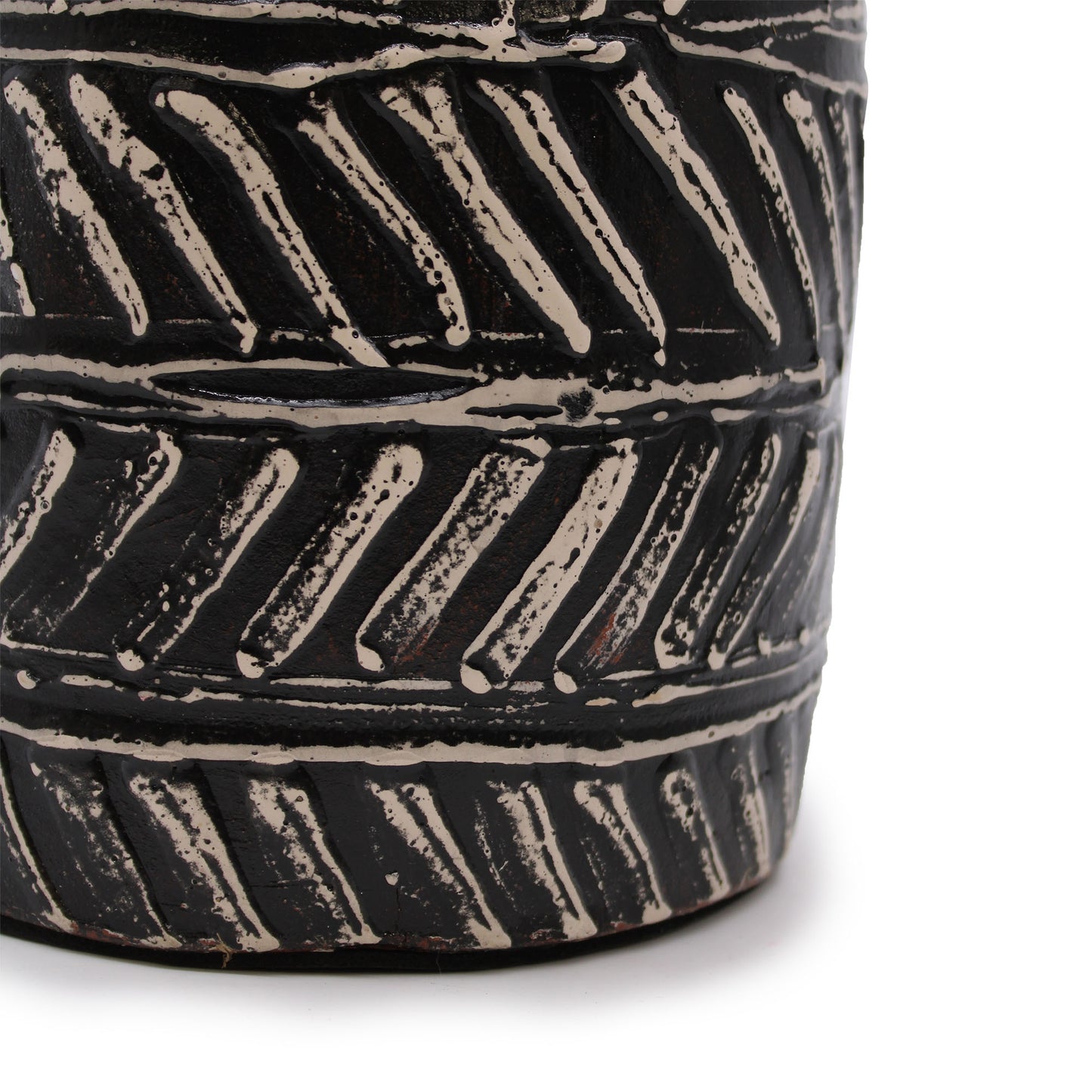 Greek Taper Vase (Chocolate)