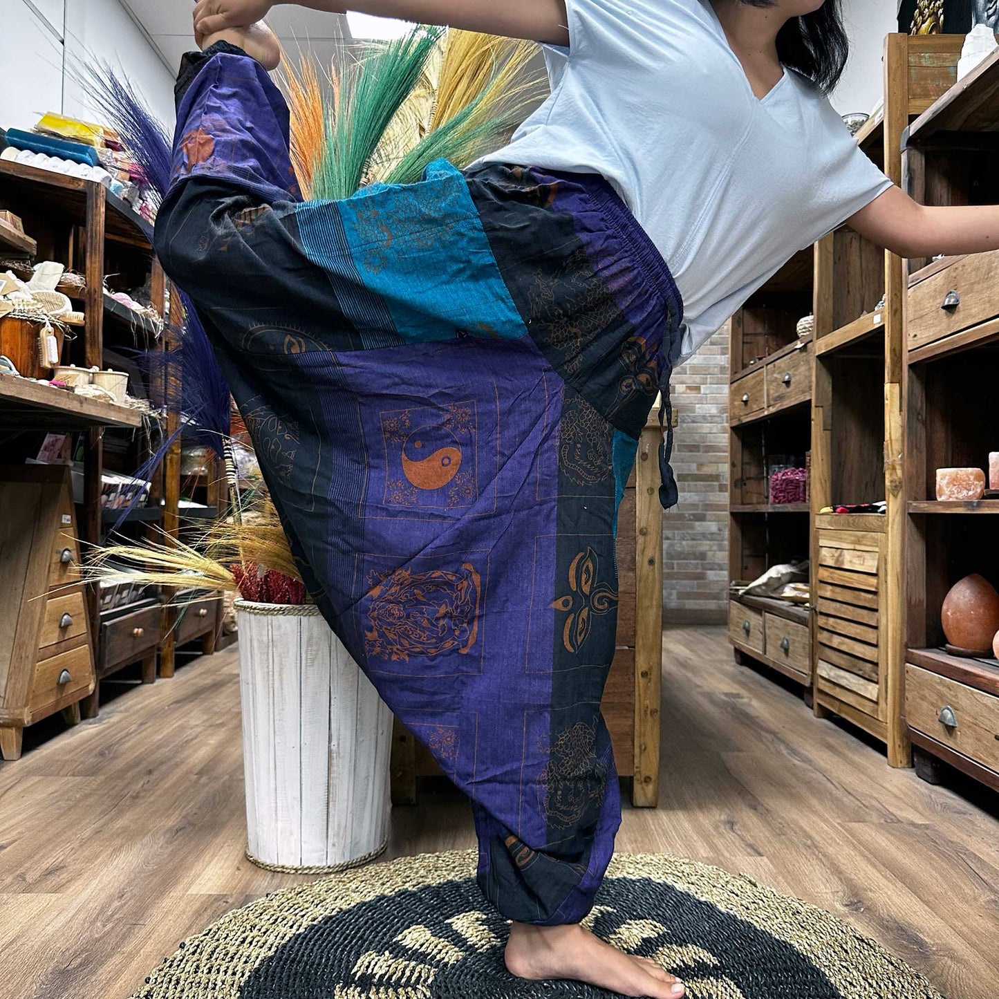 Aladdin Purple Yoga Pants
