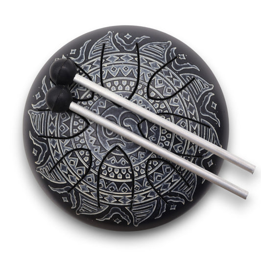 Hapi Drum Engraved Mandala