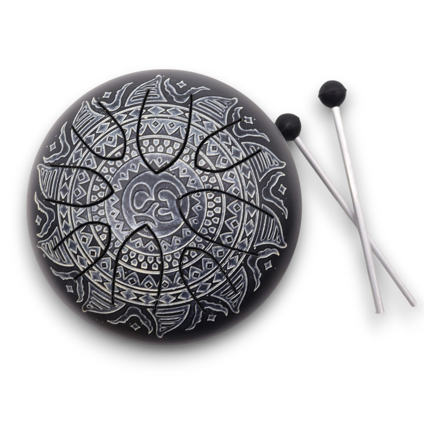 Hapi Drum Engraved Mandala