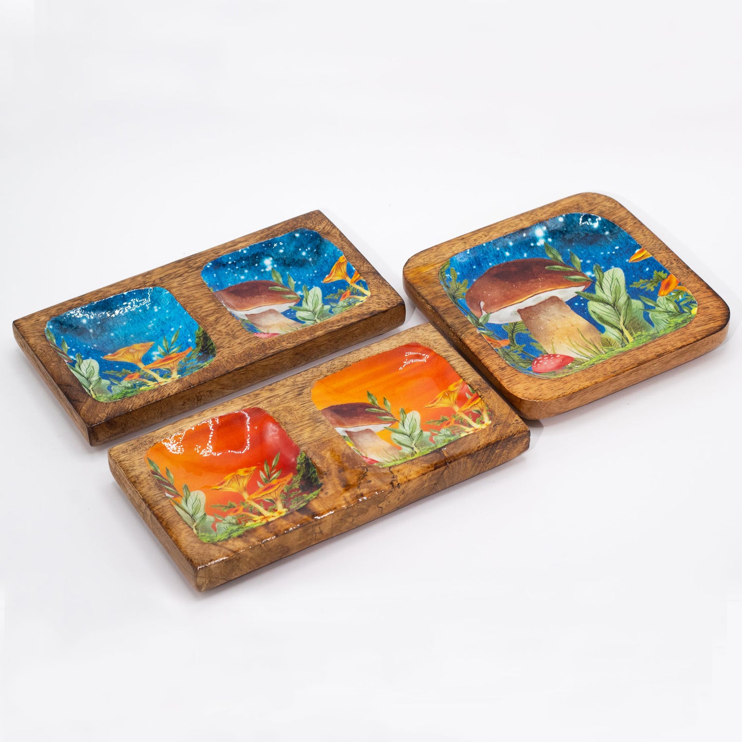 Twilight Mushroom Double Rolling / Trinket Tray