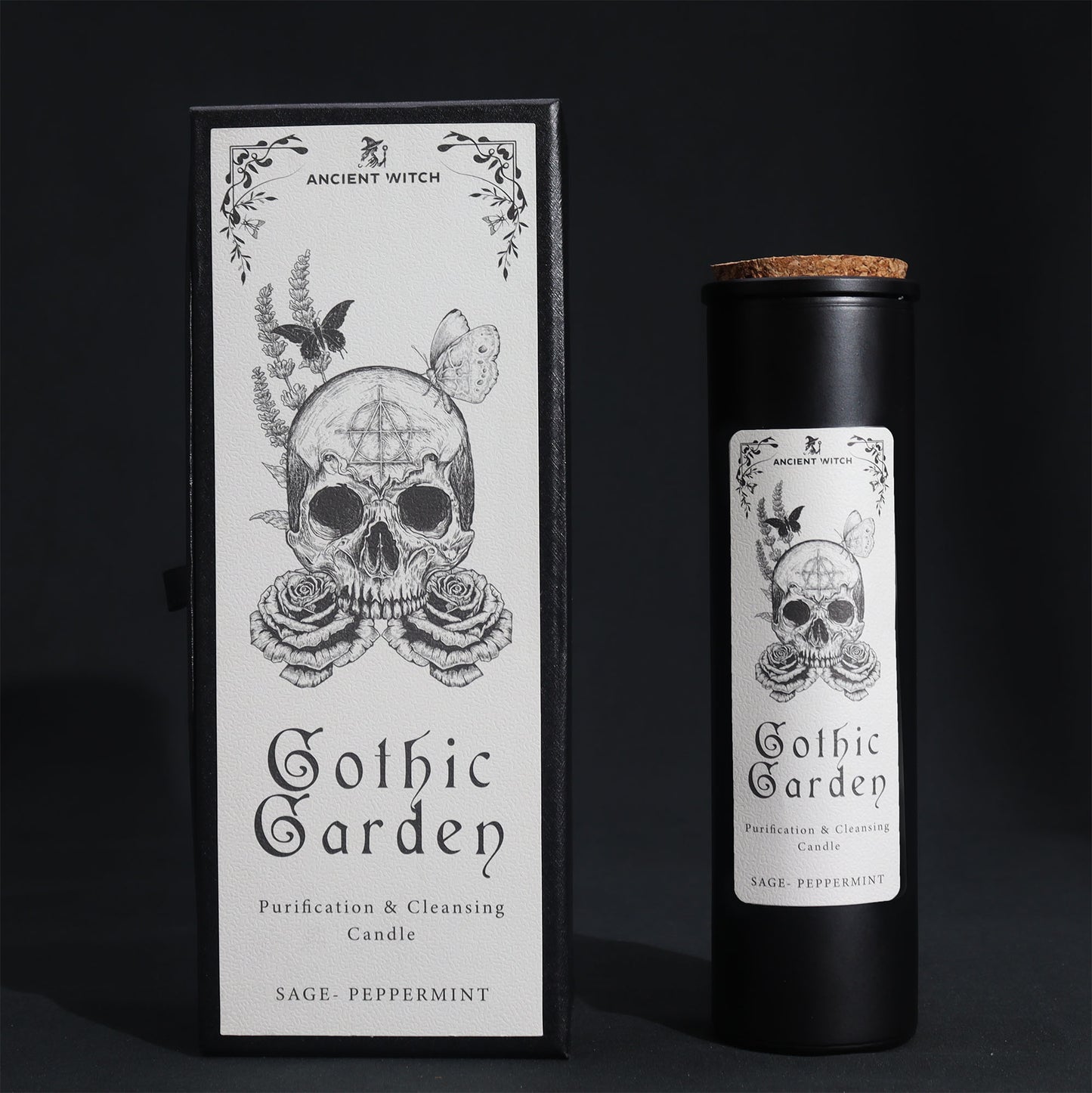 Ancient Witch Ritual Candle – Gothic Garden