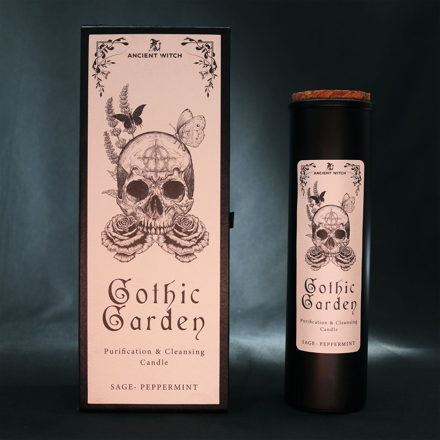 Ancient Witch Ritual Candle – Gothic Garden