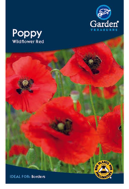 Poppy Wildflower Red
