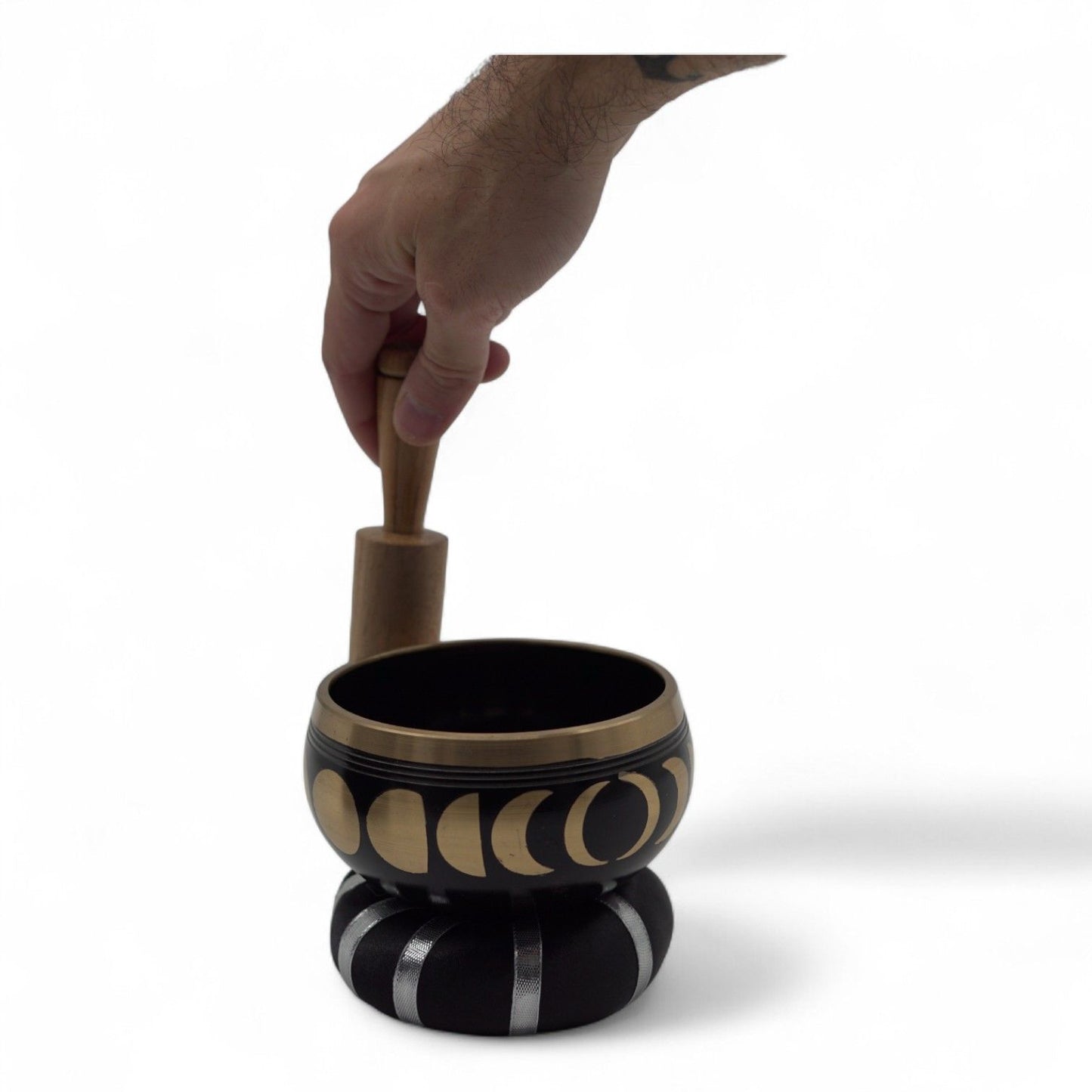 Moon Phase Singing Bowl Set (Black)