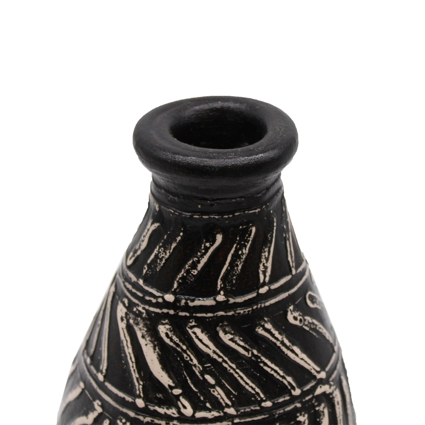 Greek Taper Vase (Chocolate)