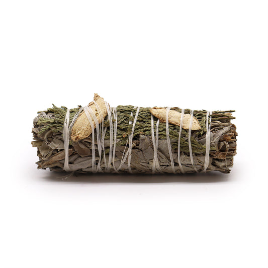 White Sage, Ginger & Cedar Smudge Stick