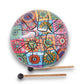 Hapi Drum Multi-coloured Mandalas