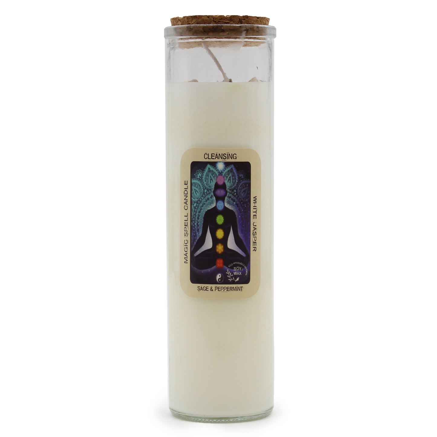 Cleansing spell candle