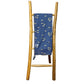 Pario Throw Sea Blue & Gold Fish Design