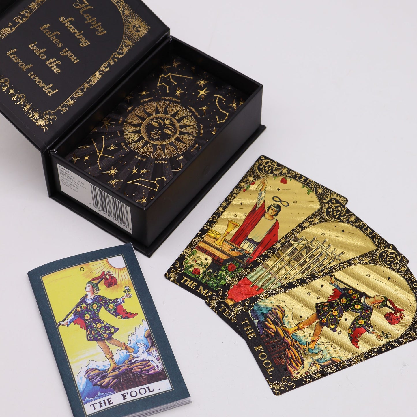 Gold Foil Tarot – Let the Magic Begin (Gift Box)
