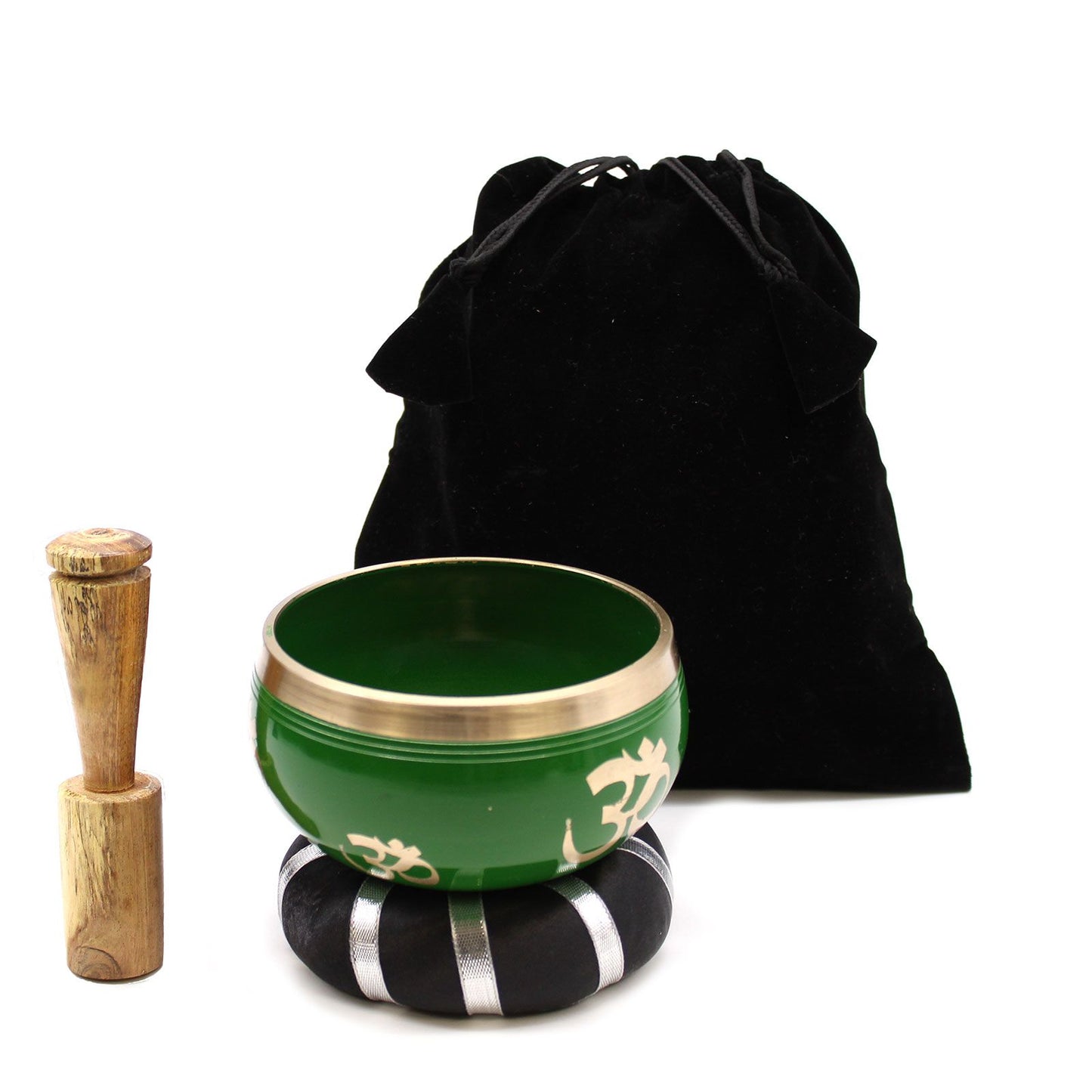 Tree of Life Singing Bowl Set (Green)