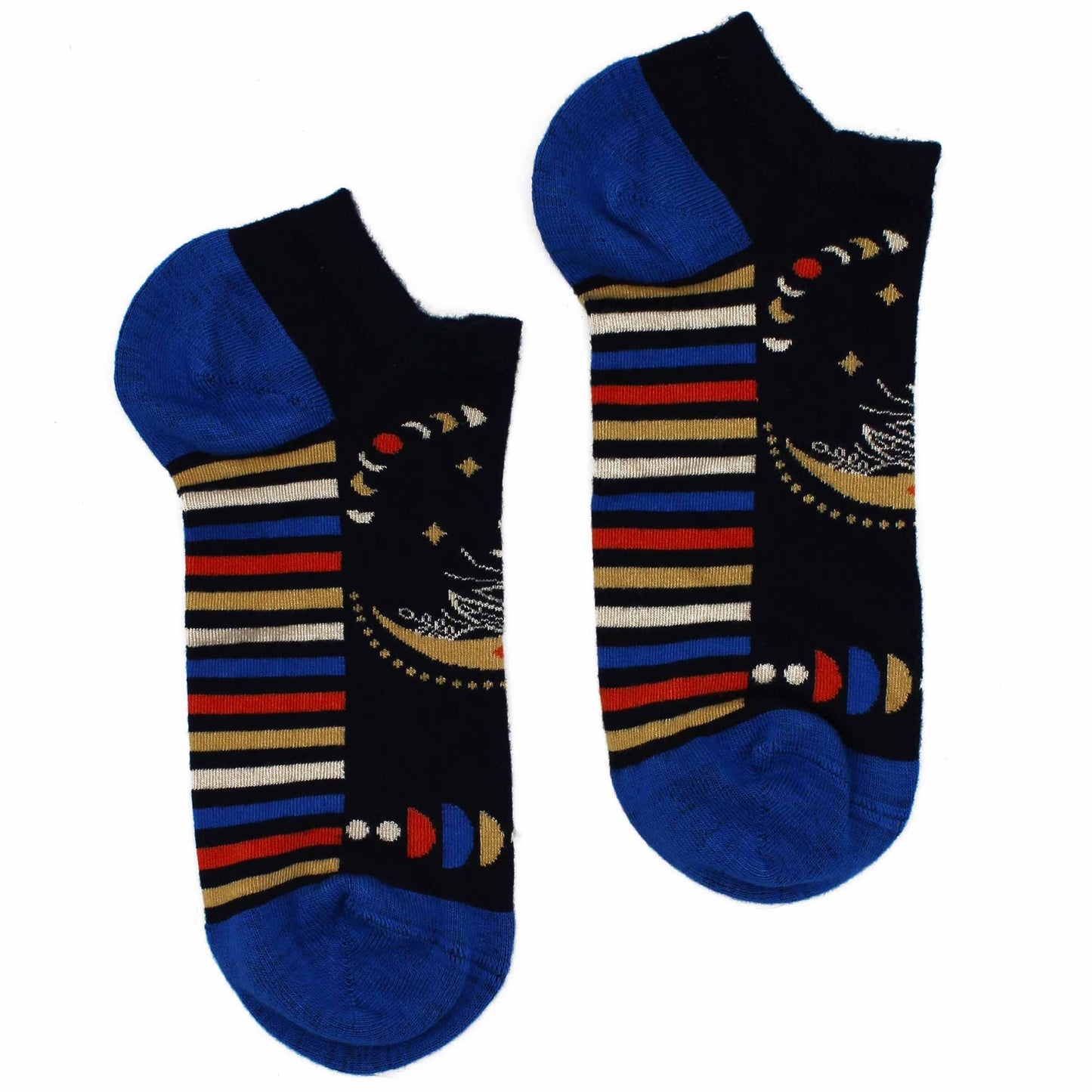 Hop Hare Bamboo Socks - Lunar Phases