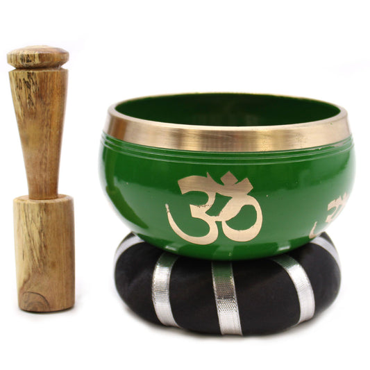 Tree of Life Singing Bowl Set (Green)