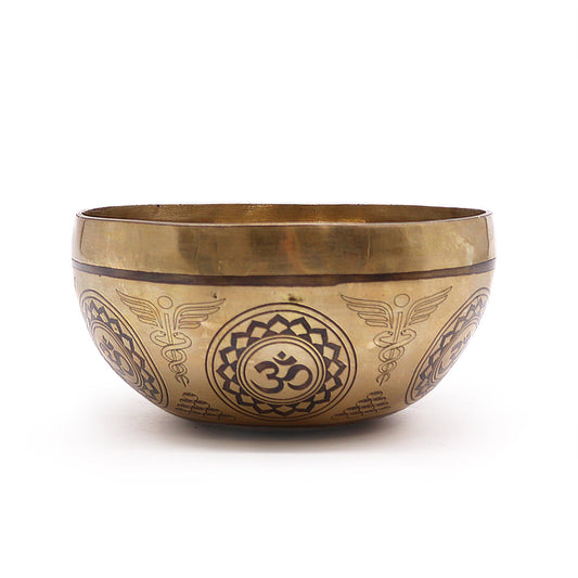 Tibetan Healing Engraved Bowl - 7 Chakra