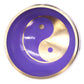 Yin & Yang Singing Bowl Set (White/Purple)