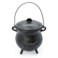 Extra Large Triple Moon Cast Iron Cauldron – Witchy Ritual Pot