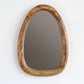 Set of 3 Pebble Mirrors – Light Mango Wood