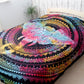 Double Cotton Bedspread + Wall Hanging - Elephant Head