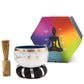 Yoga Moves Singing Bowl Set - White/Blue