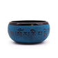 Earth Powder Singing Bowl – Blue Mantra Five Buddha (16cm)