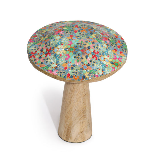 Kaleidoscope of Colour Mushroom Decor – Medium