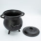 Extra Large Triple Moon Cast Iron Cauldron – Witchy Ritual Pot