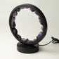Zen Spirit Gemstone Halo Lamp – Amethyst