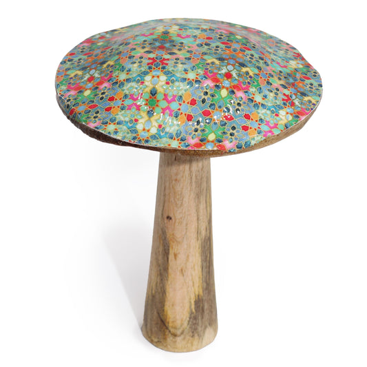 Kaleidoscope of Colour Mushroom Decor – Large