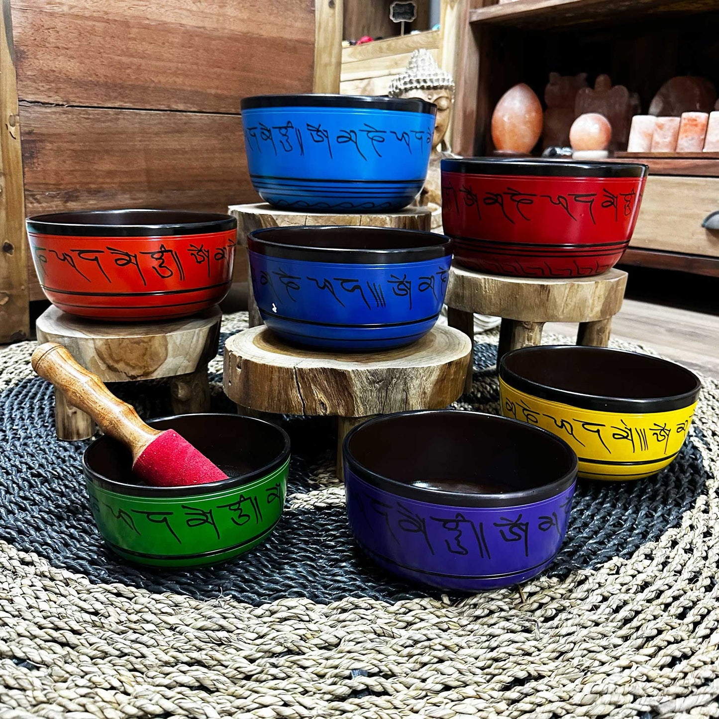 Chakra Set of  Seven Singing Bowls