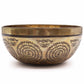 Tibetan Healing Engraved Bowl - Om & Buddha