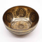 Tibetan Healing Engraved Bowl - Om & Buddha