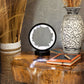 Zen Mind Gemstone Halo Lamp – Clear Quartz