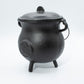 Extra Large Cast Iron Cauldron with Pentagram – Witchy Incense Burner