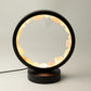 Zen Body Gemstone Halo Lamp – Rose Quartz