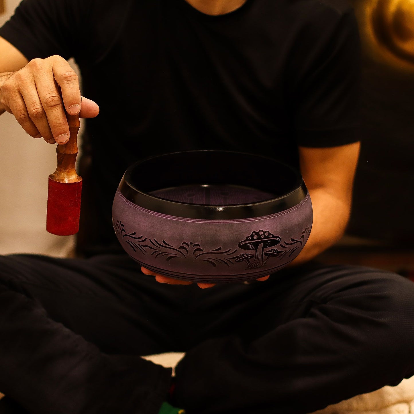 Extra Loud Mushroom Singing Bowl – Purple Haze