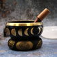 Moon Phase Singing Bowl Set (Black)