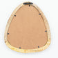 Set of 3 Pebble Mirrors – Light Mango Wood