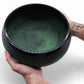 Mushroom Singing Bowl - Moss Green