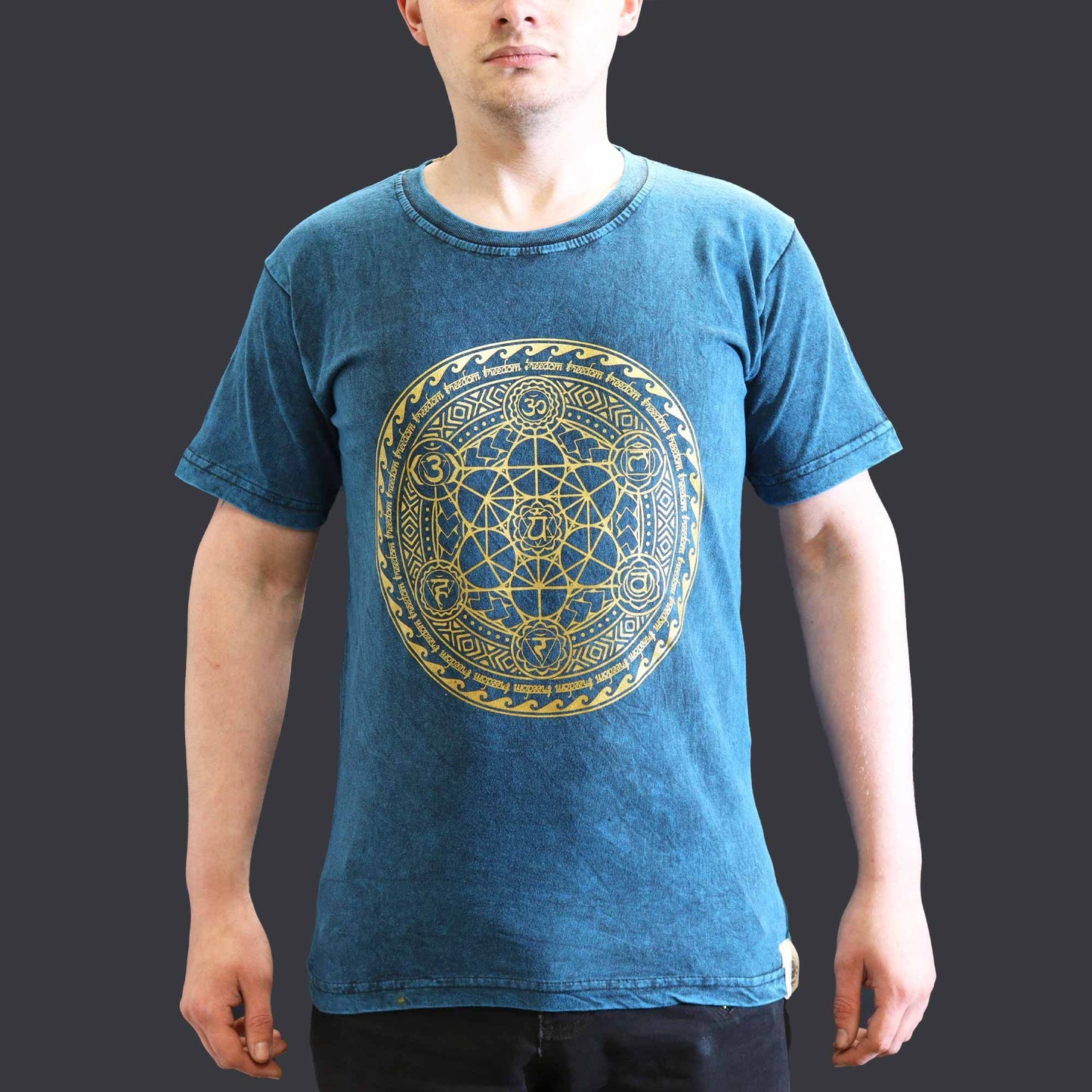 Stone Washed T-Shirt - Chakra (Small)