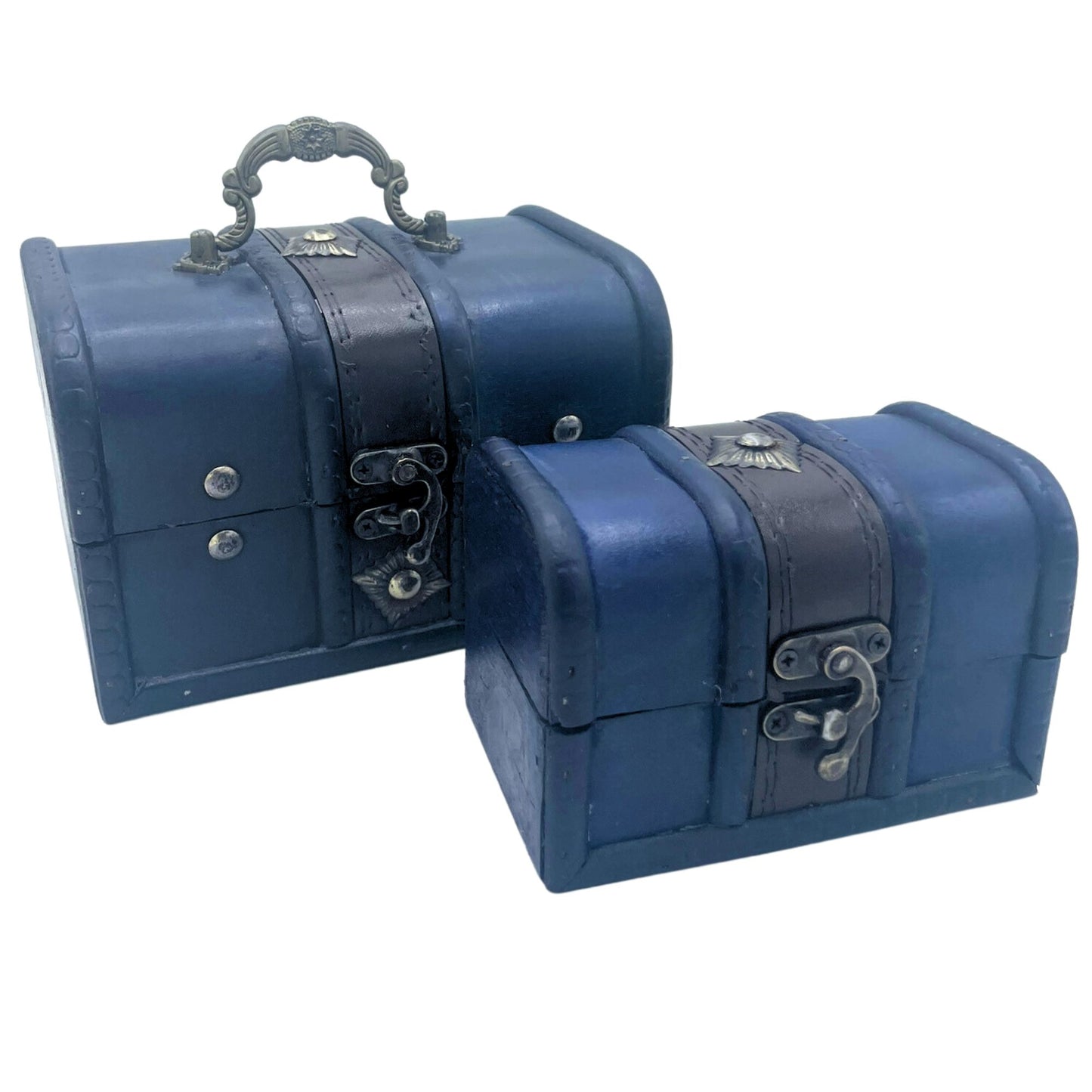 Treasure Chest - Set of 2 - Blue